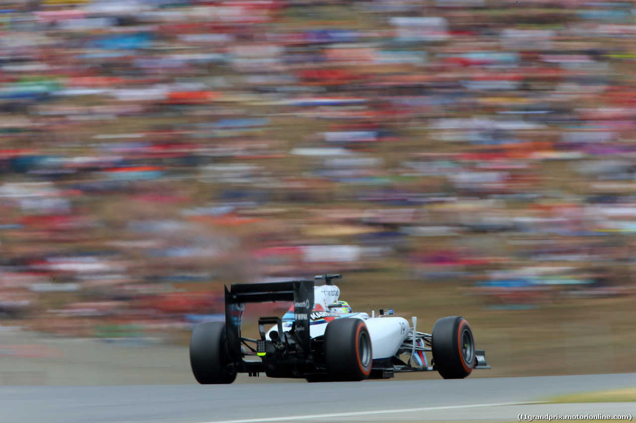 GP SPAGNA, 11.05.2014-  Gara, Felipe Massa (BRA) Williams F1 Team FW36