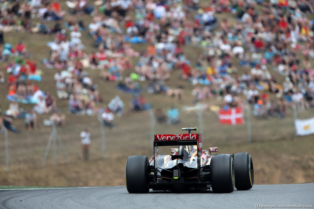 GP SPAGNA, 11.05.2014-  Gara, Pastor Maldonado (VEN) Lotus F1 Team E22