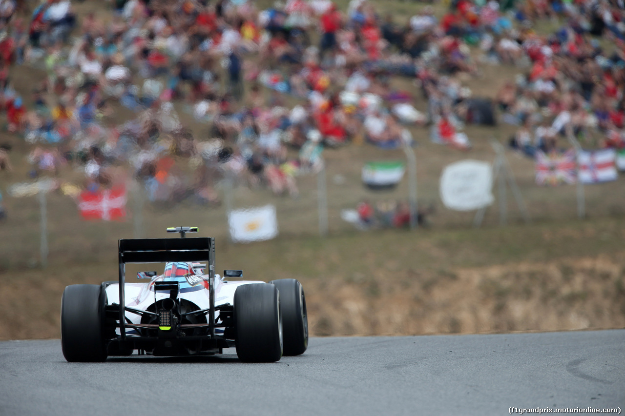 GP SPAGNA, 11.05.2014-  Gara, Valtteri Bottas (FIN) Williams F1 Team FW36