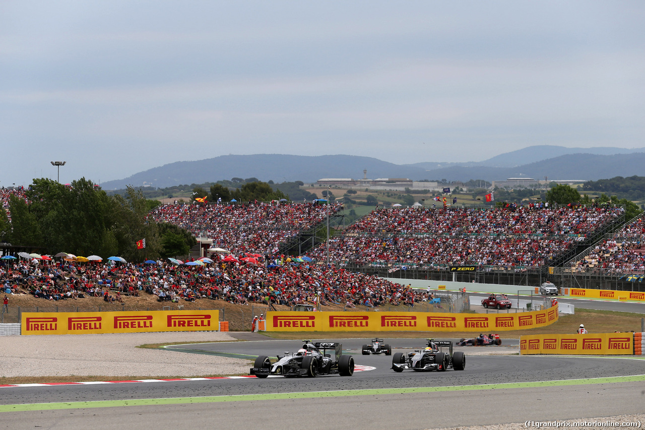GP SPAGNA, 11.05.2014-  Gara, Kevin Magnussen (DEN) McLaren Mercedes MP4-29