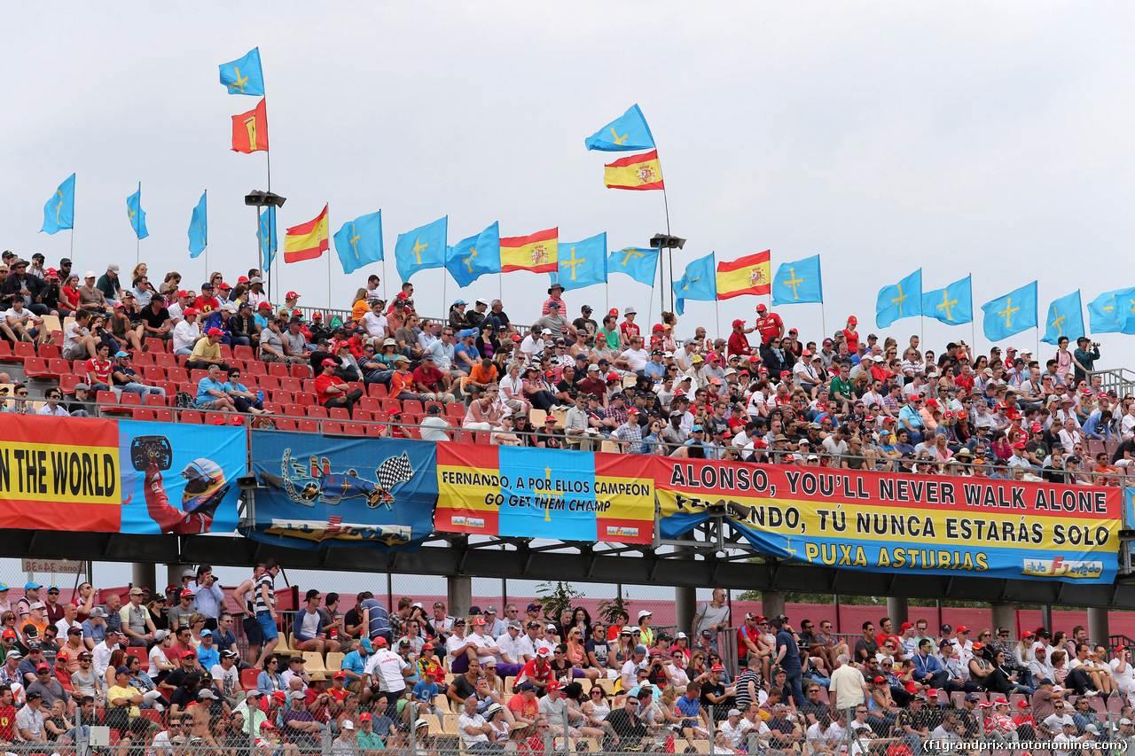 GP SPAGNA, 11.05.2014-  Gara, Fans