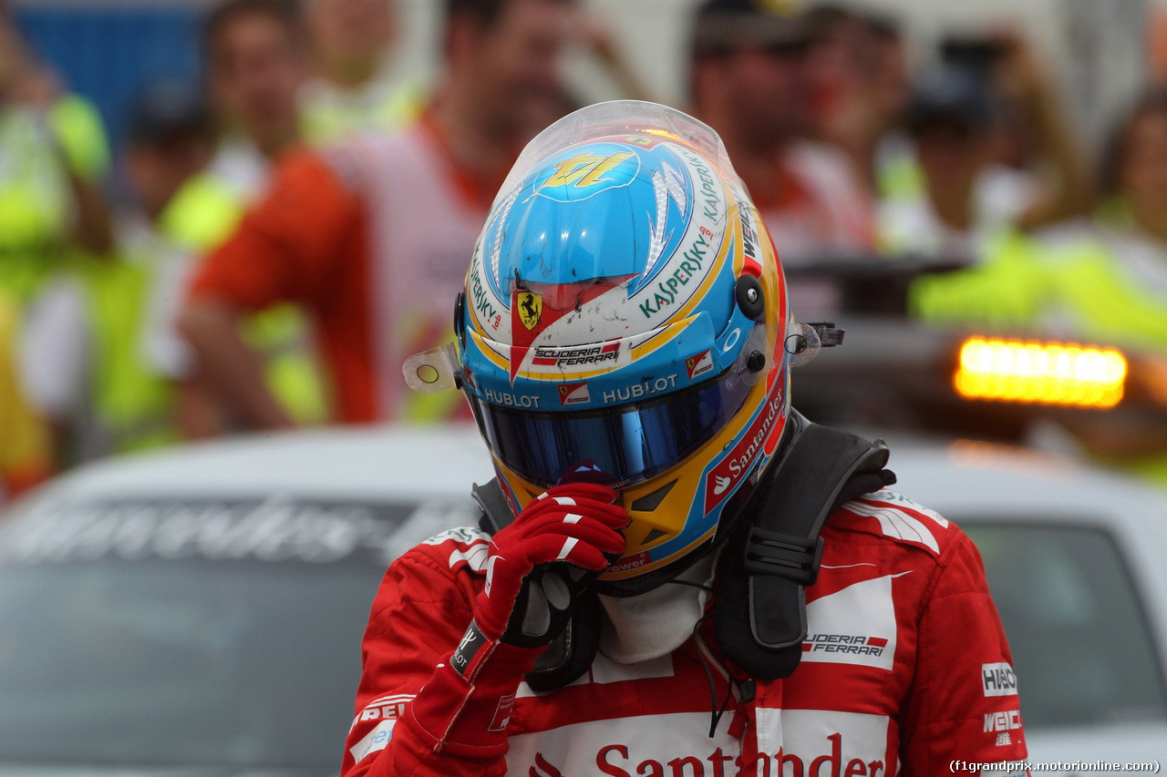 GP SPAGNA, 11.05.2014-  Gara, Fernando Alonso (ESP) Ferrari F14-T