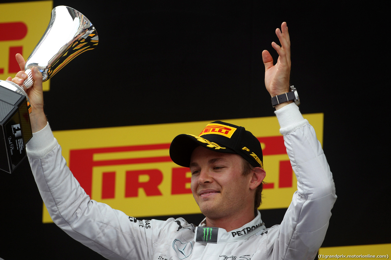 GP SPAGNA, 11.05.2014-  Gara, secondo Nico Rosberg (GER) Mercedes AMG F1 W05