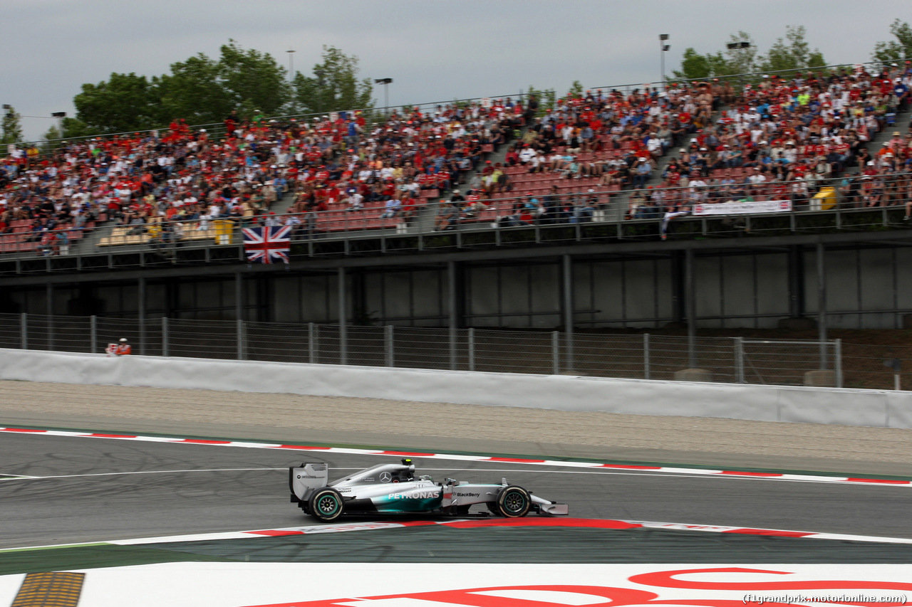 GP SPAGNA, 11.05.2014-  Gara, Nico Rosberg (GER) Mercedes AMG F1 W05