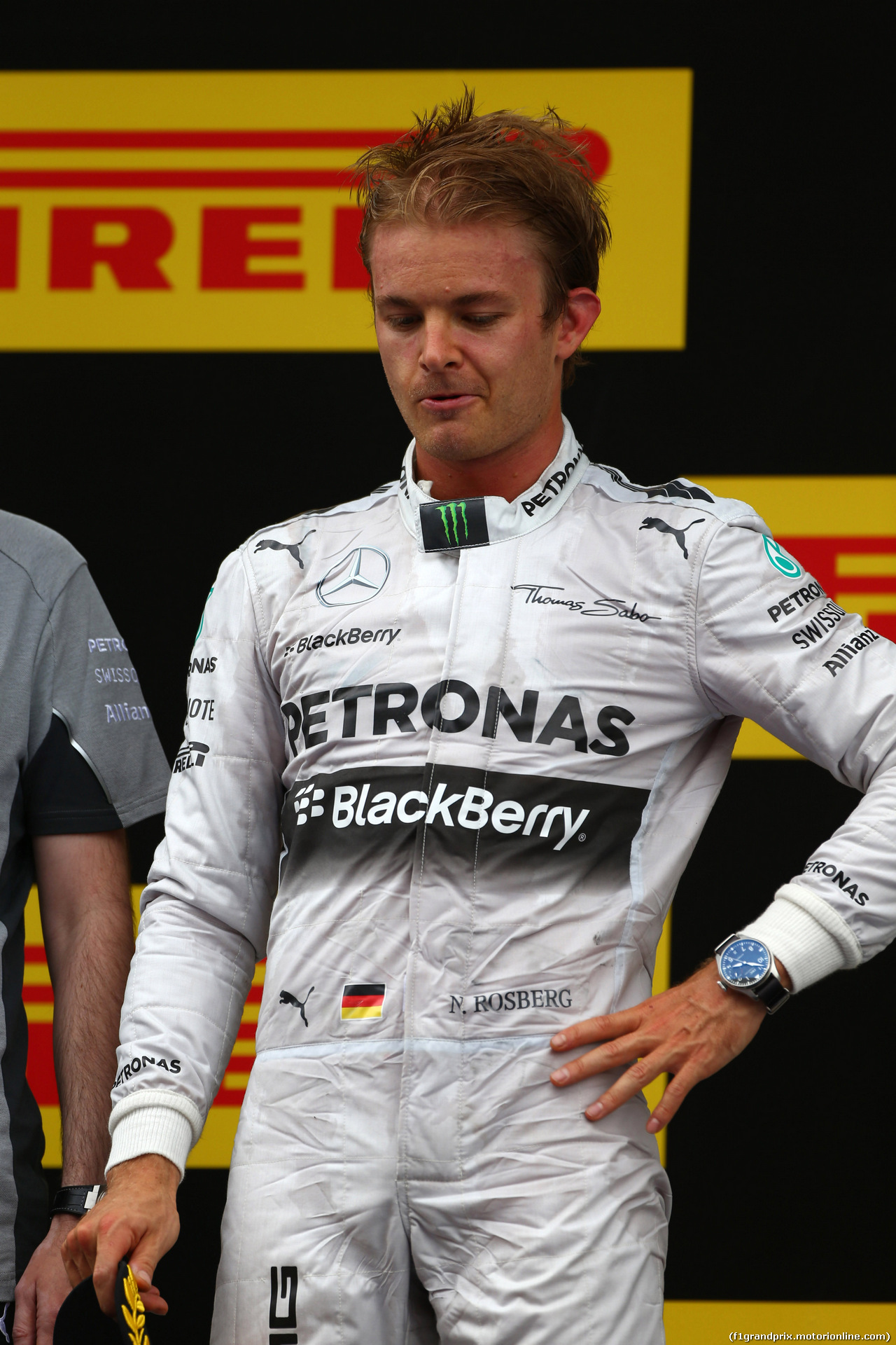 GP SPAGNA, 11.05.2014-  Gara, secondo Nico Rosberg (GER) Mercedes AMG F1 W05