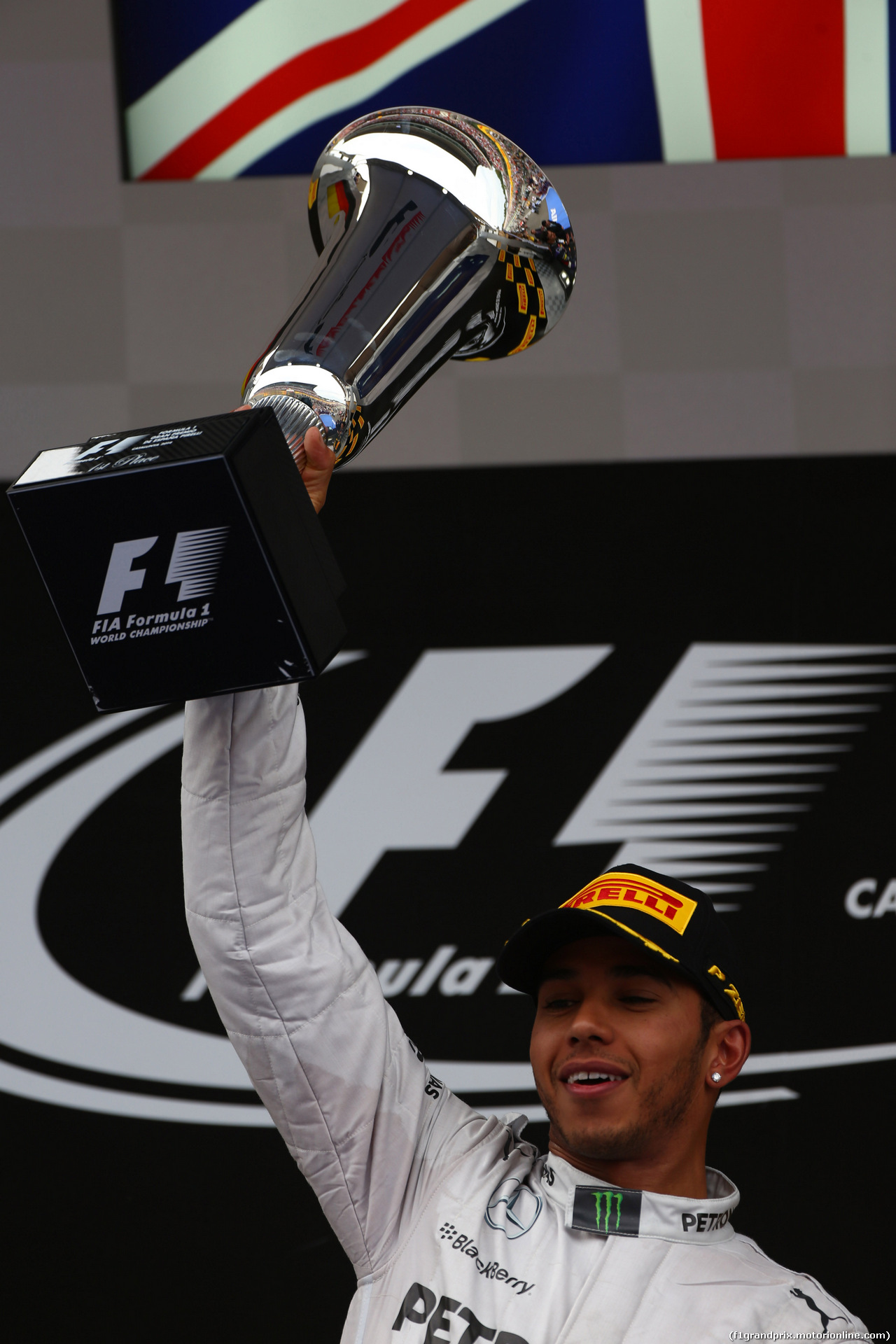 GP SPAGNA, 11.05.2014-  Gara, Lewis Hamilton (GBR) Mercedes AMG F1 W05 vincitore