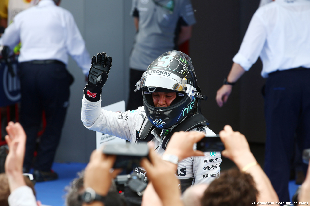 GP SPAGNA, 11.05.2014-  Gara, secondo Nico Rosberg (GER) Mercedes AMG F1 W05
