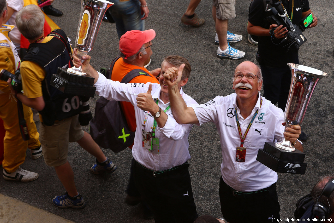 GP SPAGNA, 11.05.2014-  Gara, Dr. Dieter Zetsche, Chairman of Daimler