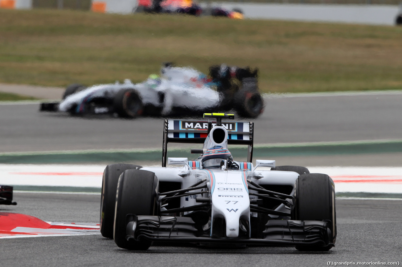 GP SPAGNA, 11.05.2014-  Gara, Valtteri Bottas (FIN) Williams F1 Team FW36