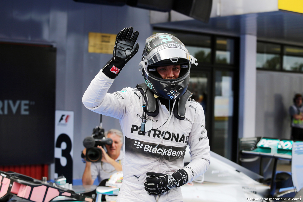 GP SPAGNA, 11.05.2014-  Gara, secondo Nico Rosberg (GER) Mercedes AMG F1 W05