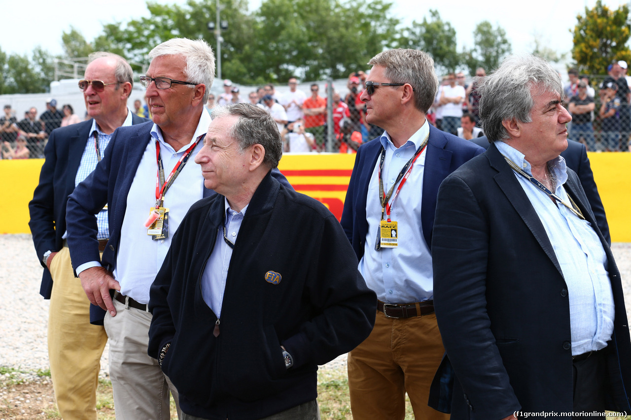 GP SPAGNA, 11.05.2014-  Gara,  Jean Todt (FRA), President FIA