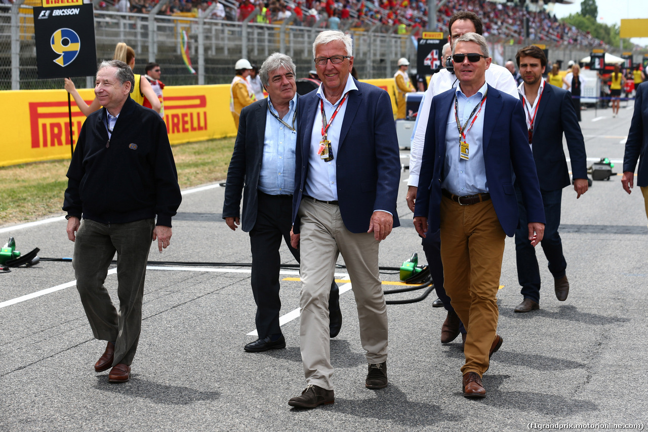 GP SPAGNA, 11.05.2014-  Gara, Jean Todt (FRA), President FIA