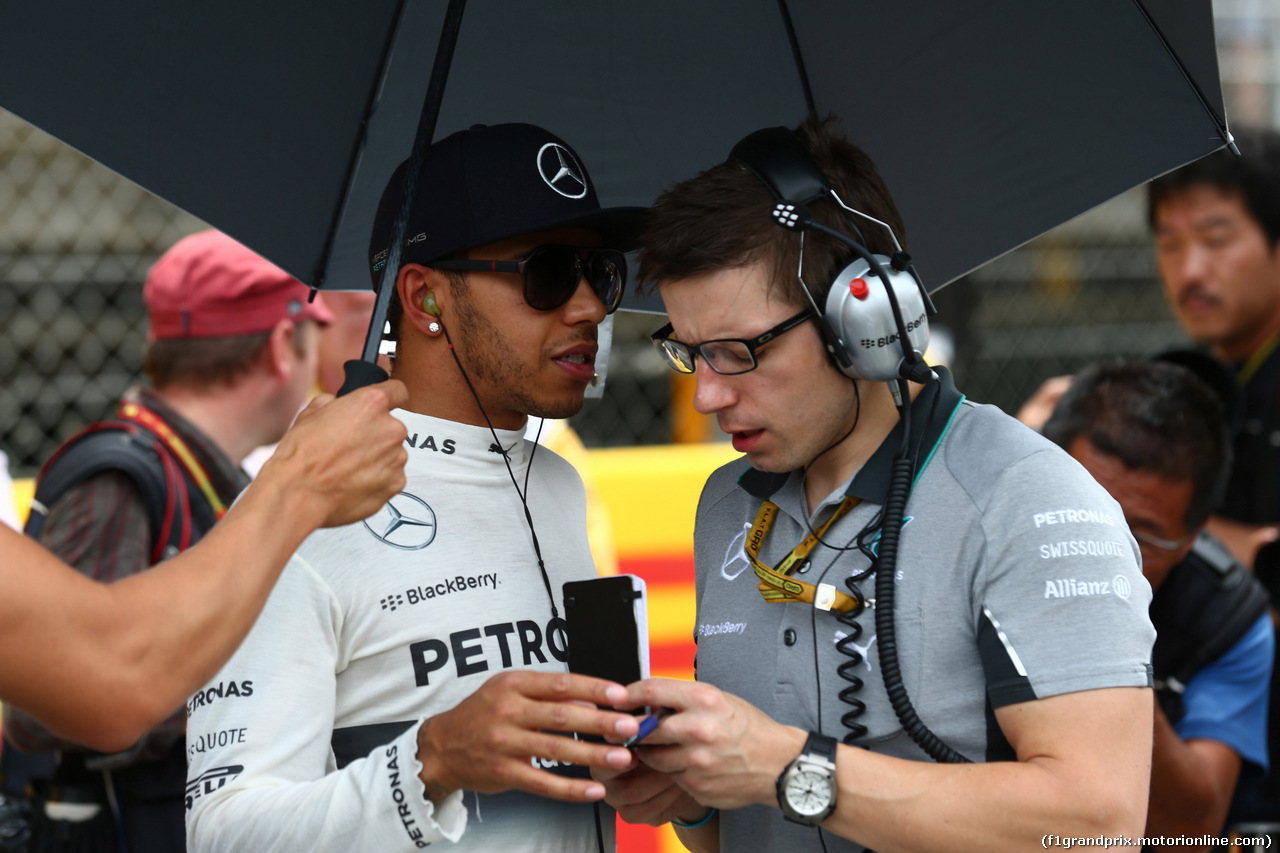 GP SPAGNA, 11.05.2014-  Gara, Lewis Hamilton (GBR) Mercedes AMG F1 W05