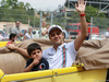 GP SPAGNA, 11.05.2014- Felipe Massa (BRA) Williams F1 Team FW36 e his son Felipinho
