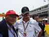 GP SPAGNA, 11.05.2014- Nikki Lauda (AU), Mercedes e Dr. Dieter Zetsche, Chairman of Daimler