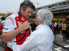 GP SPAGNA, 11.05.2014-  Gara, Marco Mattiacci (ITA) Team Principal, Ferrari e Bernie Ecclestone (GBR), President e CEO of FOM