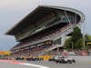 GP SPAGNA, 11.05.2014-  Gara, Nico Hulkenberg (GER) Sahara Force India F1 VJM07 e Sergio Perez (MEX) Sahara Force India F1 VJM07