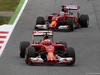 GP SPAGNA, 11.05.2014-  Gara, Kimi Raikkonen (FIN) Ferrari F14-T davanti a Fernando Alonso (ESP) Ferrari F14-T