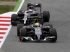 GP SPAGNA, 11.05.2014-  Gara, Esteban Gutierrez (MEX), Sauber F1 Team C33 e Jenson Button (GBR) McLaren Mercedes MP4-29