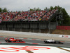 GP SPAGNA, 11.05.2014-  Gara, Fernando Alonso (ESP) Ferrari F14-T e Kevin Magnussen (DEN) McLaren Mercedes MP4-29