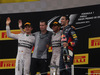 GP SPAGNA, 11.05.2014-  Gara, 1st position Lewis Hamilton (GBR) Mercedes AMG F1 W05, secondo Nico Rosberg (GER) Mercedes AMG F1 W05 e terzo Daniel Ricciardo (AUS) Red Bull Racing RB10