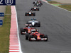 GP d'ESPAGNE, 11.05.2014- Course, Kimi Raikkonen (FIN) Ferrari F14-T devant Fernando Alonso (ESP) Ferrari F14-T