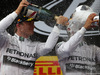 GP SPAGNA, 11.05.2014-  Gara, secondo Nico Rosberg (GER) Mercedes AMG F1 W05 e Lewis Hamilton (GBR) Mercedes AMG F1 W05 vincitore