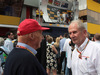 GP SPAGNA, 11.05.2014-  Gara, Nikki Lauda (AU), Mercedes e Helmut Marko (AUT), Red Bull Racing, Red Bull Advisor