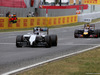 GP SPAGNA, 11.05.2014-  Gara, Valtteri Bottas (FIN) Williams F1 Team FW36 e Daniel Ricciardo (AUS) Red Bull Racing RB10