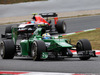 GP SPAGNA, 11.05.2014-  Gara, Marcus Ericsson (SUE) Caterham F1 Team CT-04 davanti a Max Chilton (GBR), Marussia F1 Team MR03