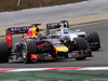 GP SPAGNA, 11.05.2014-  Gara, Sebastian Vettel (GER) Red Bull Racing RB10 e Valtteri Bottas (FIN) Williams F1 Team FW36