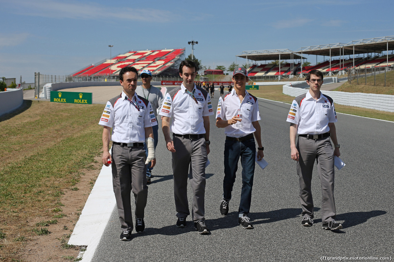 GP SPAGNA, 08.05.2014 - Esteban Gutierrez (MEX), Sauber F1 Team C33