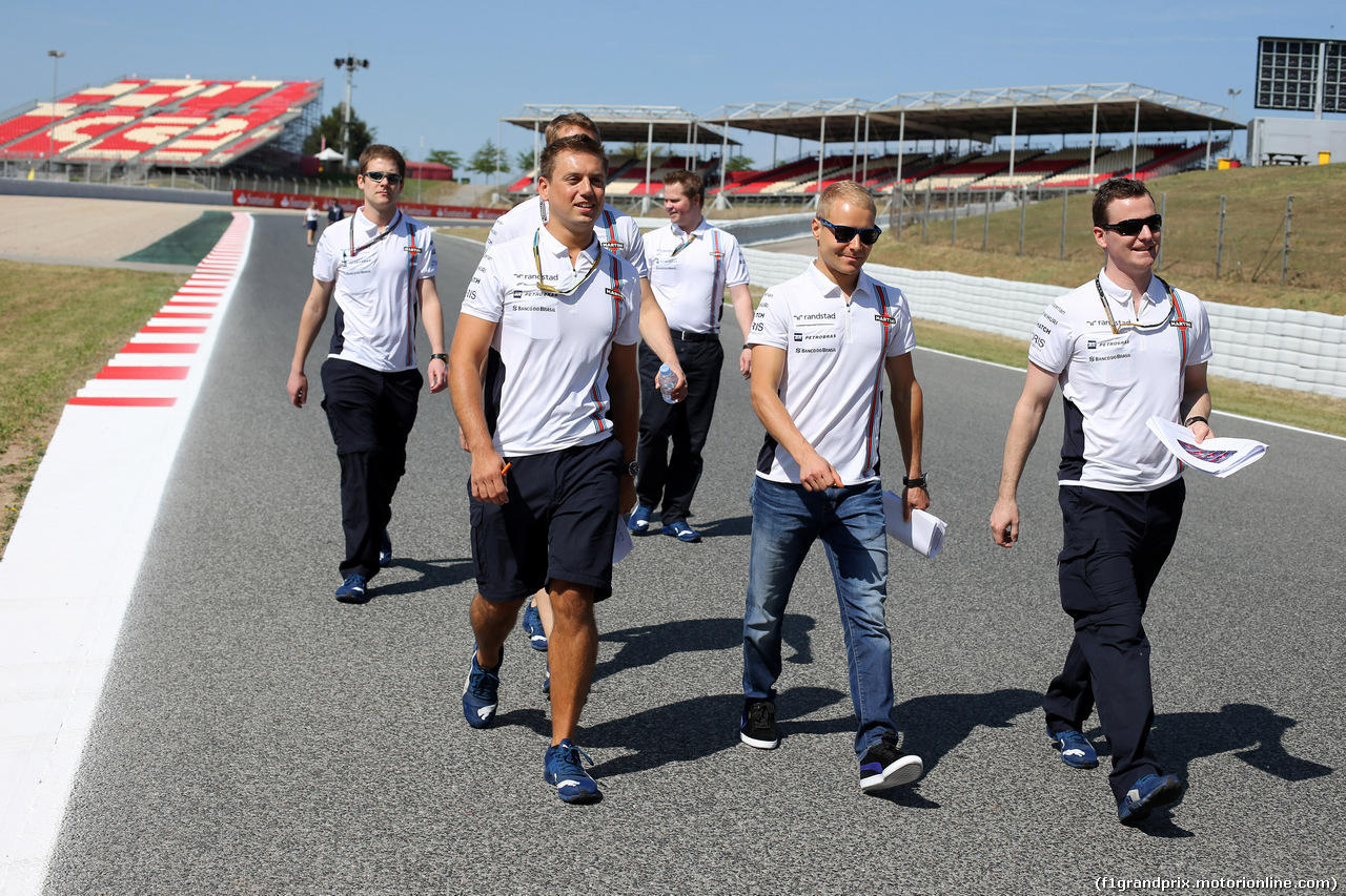 GP SPAGNA, 08.05.2014 - Valtteri Bottas (FIN) Williams F1 Team FW36
