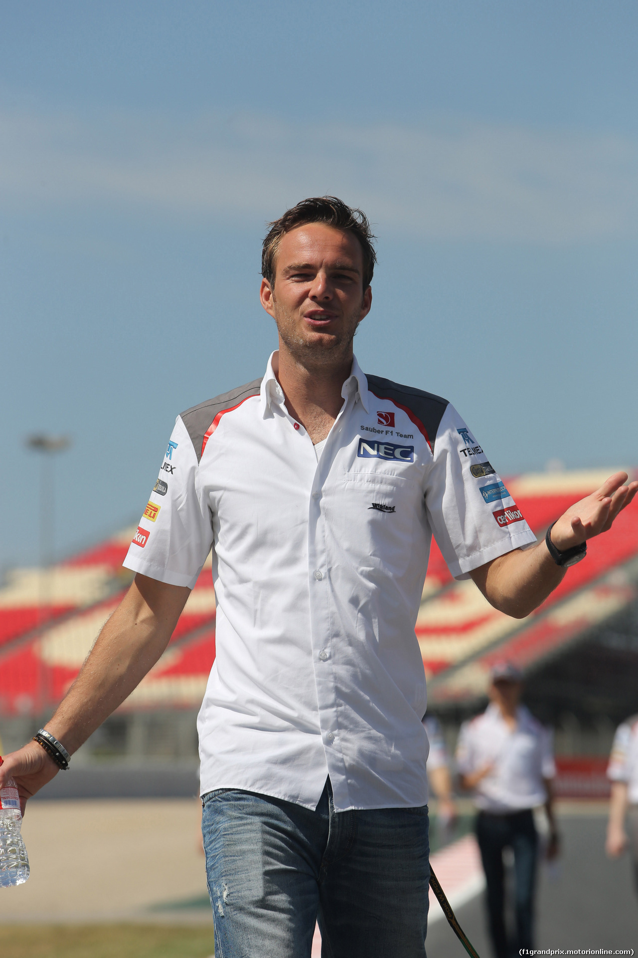 GP SPAGNA, 08.05.2014 - Giedo van der Garde (NDL), third driver, Sauber F1 Team.