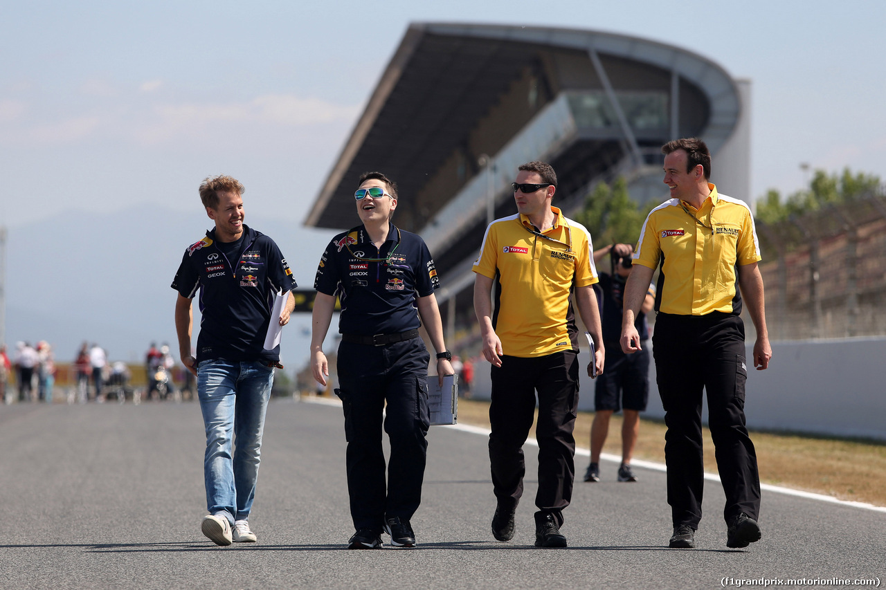 GP SPAGNA, 08.05.2014 - Sebastian Vettel (GER) Red Bull Racing RB10