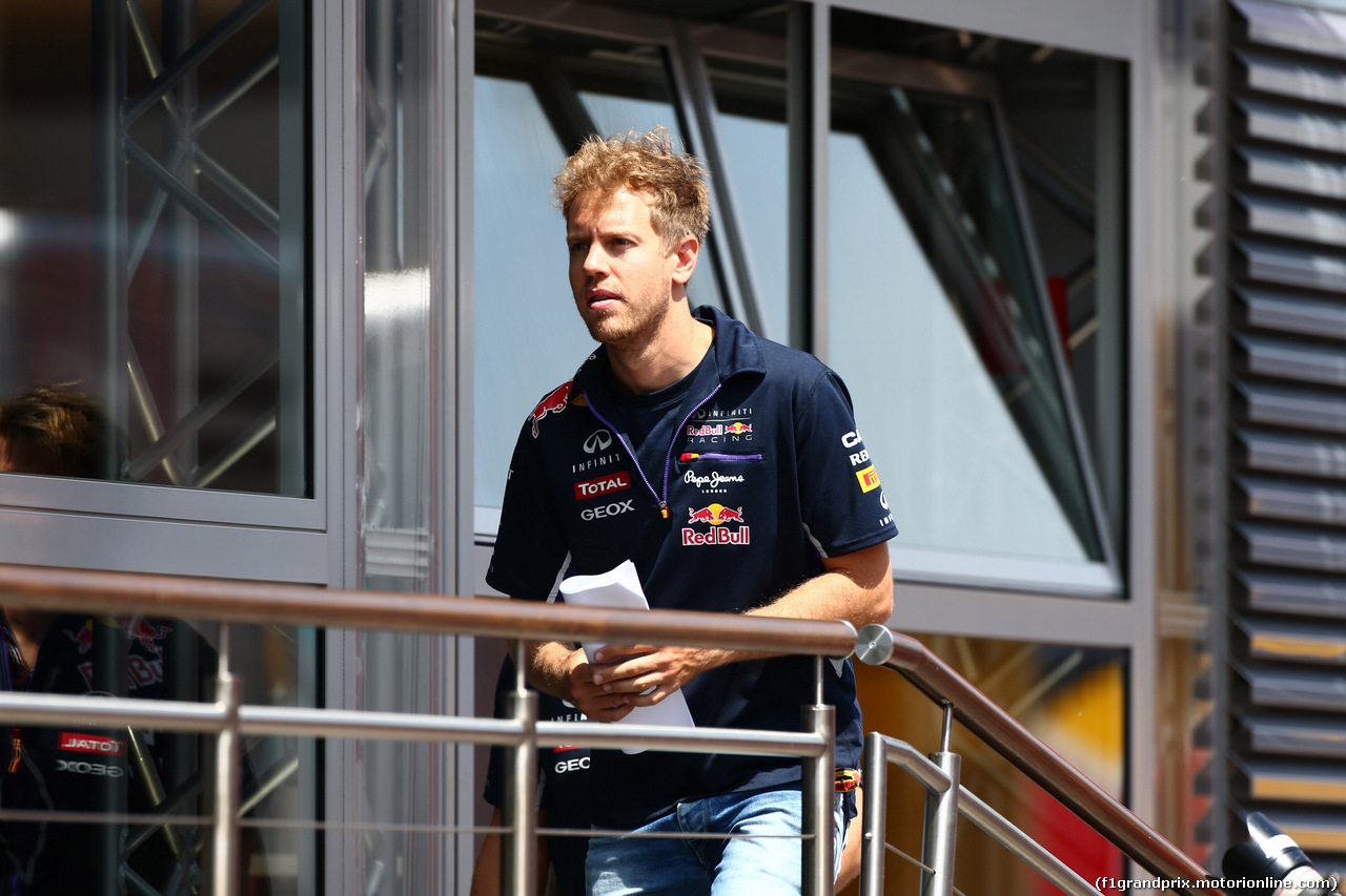 GP SPAGNA, 08.05.2014 - Sebastian Vettel (GER) Red Bull Racing RB10