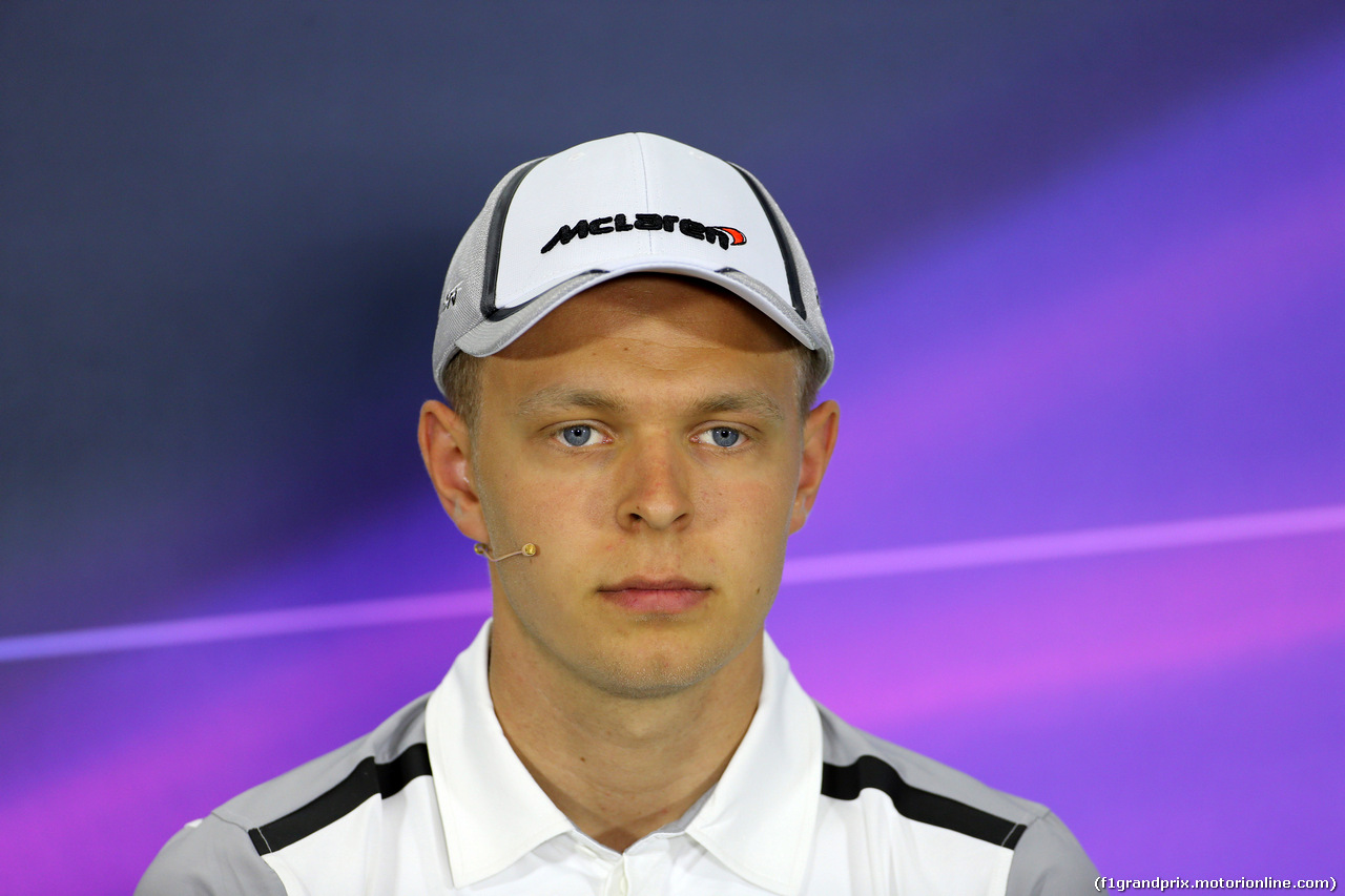 GP SPAGNA, 08.05.2014 - Conferenza Stampa, Kevin Magnussen (DEN) McLaren Mercedes MP4-29