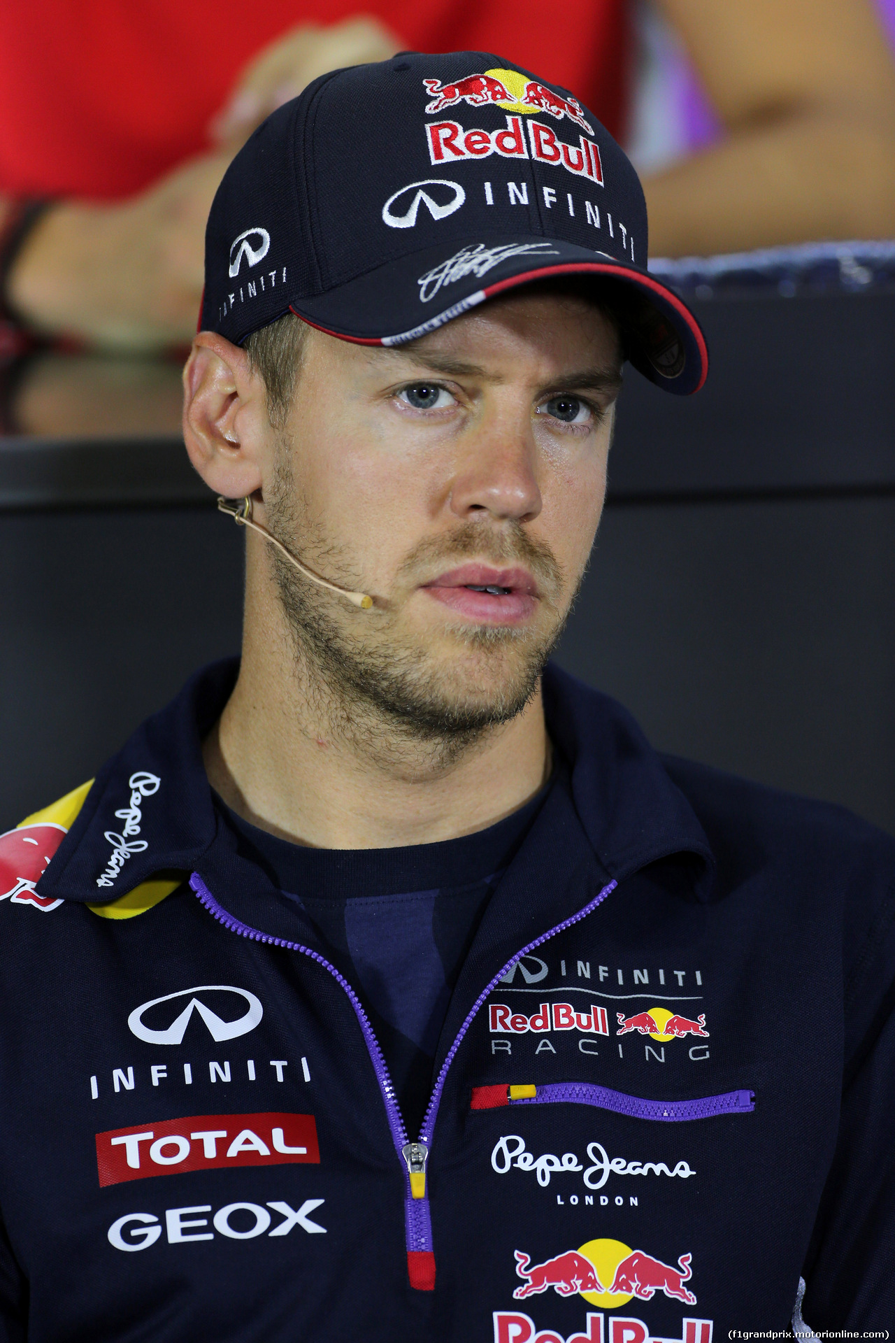 GP SPAGNA, 08.05.2014 - Conferenza Stampa, Sebastian Vettel (GER) Red Bull Racing RB10