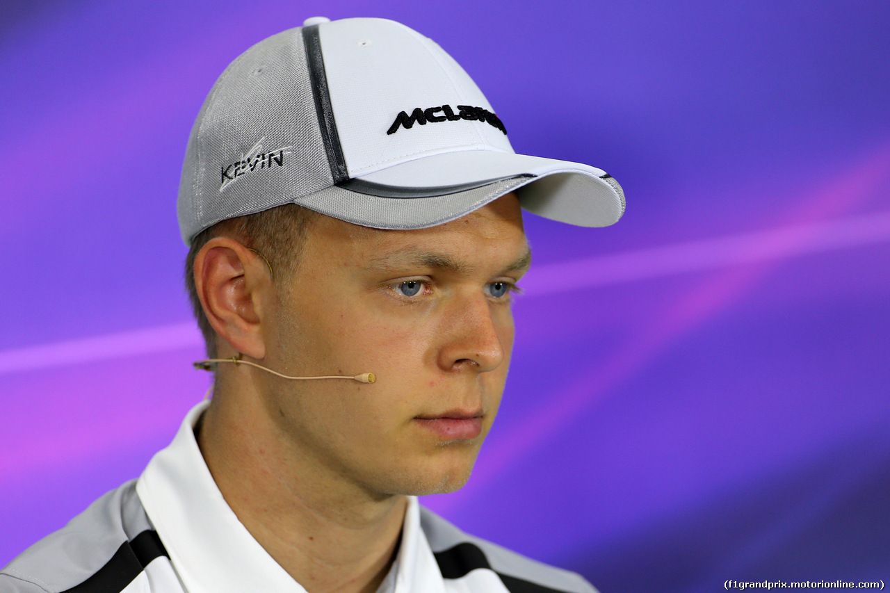GP SPAGNA, 08.05.2014 - Conferenza Stampa, Kevin Magnussen (DEN) McLaren Mercedes MP4-29