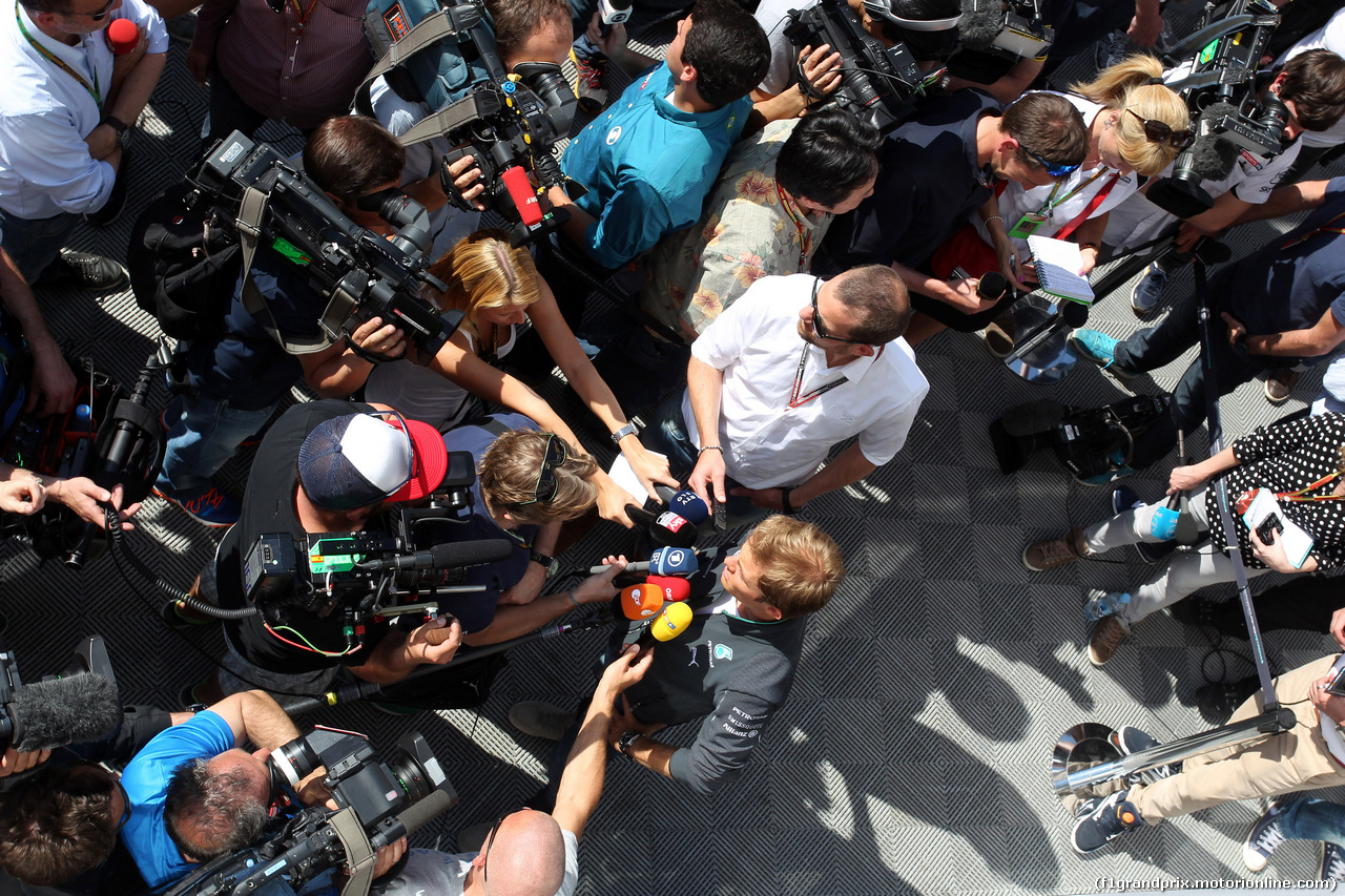 GP SPAGNA, 08.05.2014 - Nico Rosberg (GER) Mercedes AMG F1 W05