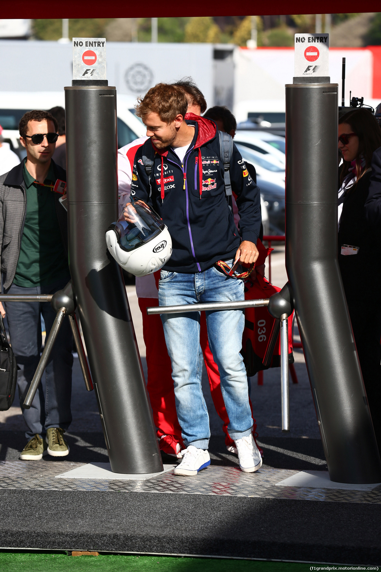 GP SPAGNA, 10.05.2014- Sebastian Vettel (GER) Red Bull Racing RB10