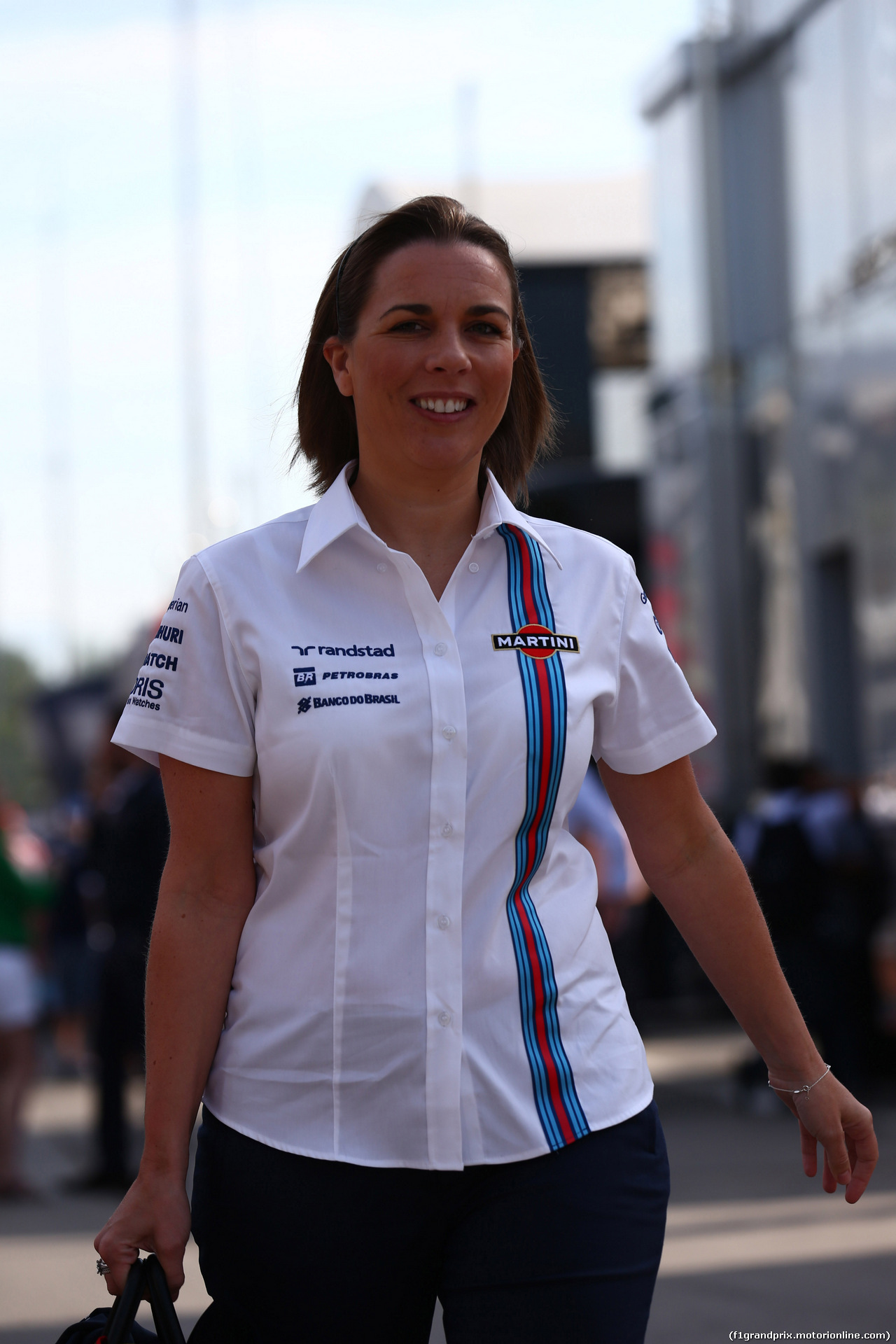 GP SPAGNA, 10.05.2014- Claire Williams (GBR) Williams Deputy Team Principal.