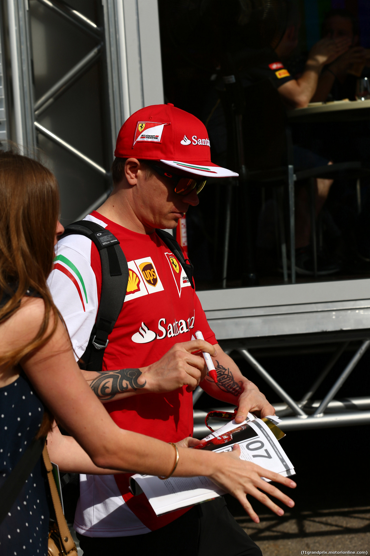 GP SPAGNA, 10.05.2014- Kimi Raikkonen (FIN) Ferrari F14-T