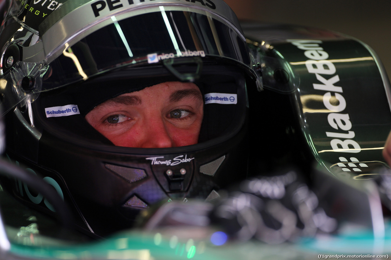 GP SPAGNA, 10.05.2014- Prove Libere 3, Nico Rosberg (GER) Mercedes AMG F1 W05
