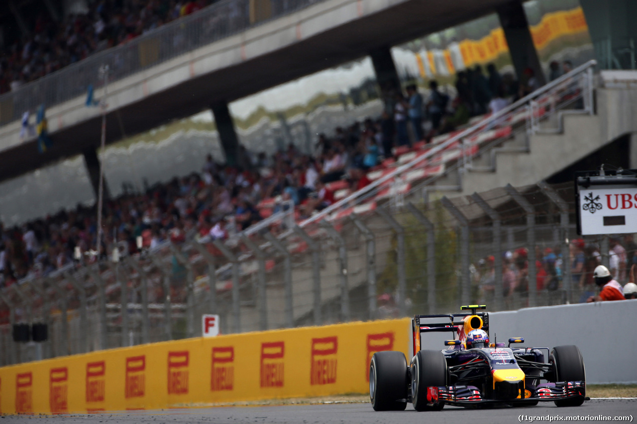 GP SPAGNA, 10.05.2014- Prove Libere 3, Daniel Ricciardo (AUS) Red Bull Racing RB10