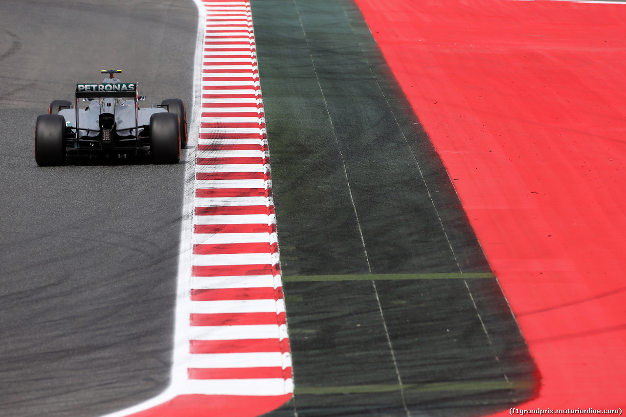 GP SPAGNA, 10.05.2014- Prove Libere 3, Nico Rosberg (GER) Mercedes AMG F1 W05