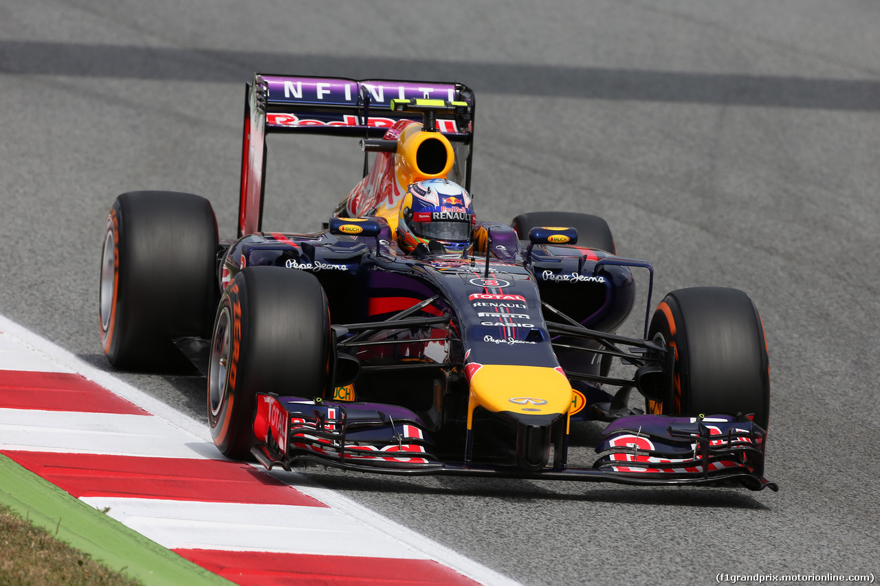 GP SPAGNA, 10.05.2014- Prove Libere 3, Daniel Ricciardo (AUS) Red Bull Racing RB10