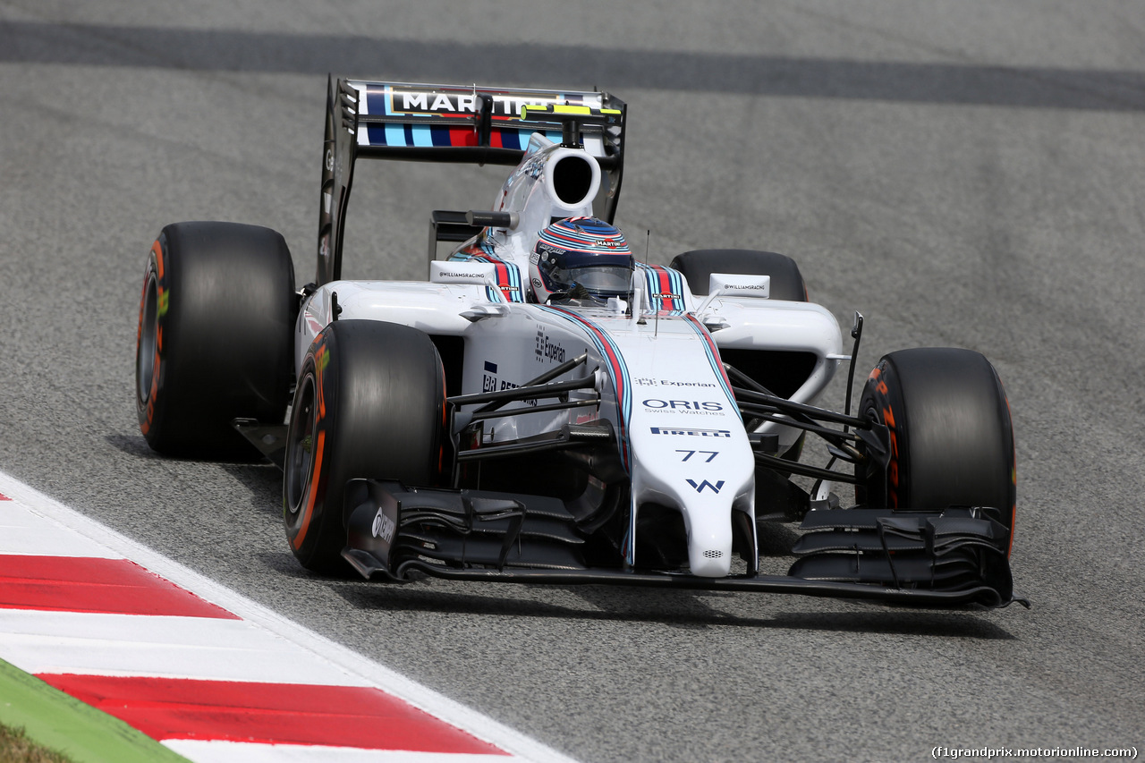 GP SPAGNA, 10.05.2014- Prove Libere 3, Valtteri Bottas (FIN) Williams F1 Team FW36