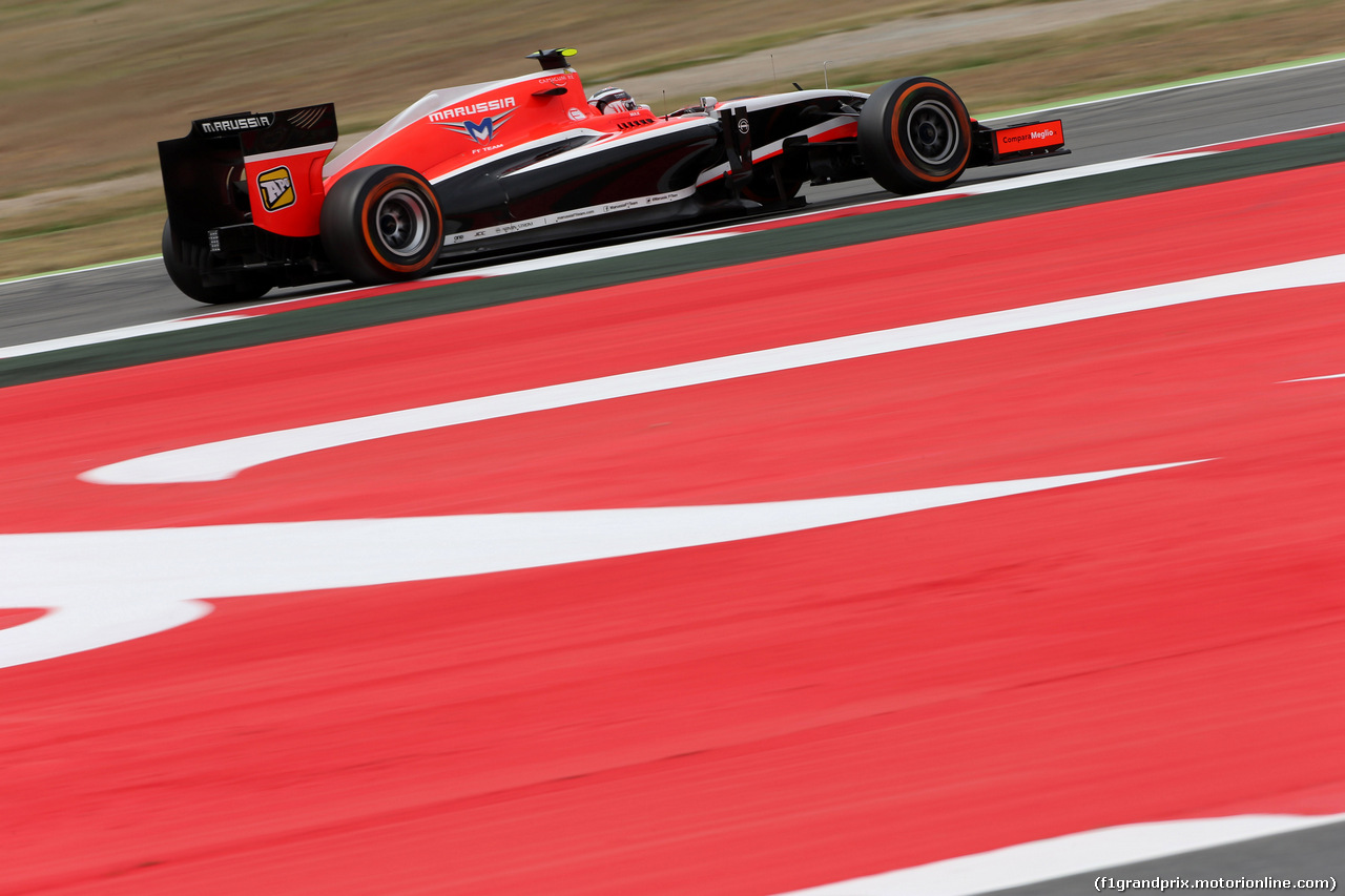 GP SPAGNA, 10.05.2014- Prove Libere 3, Max Chilton (GBR), Marussia F1 Team MR03