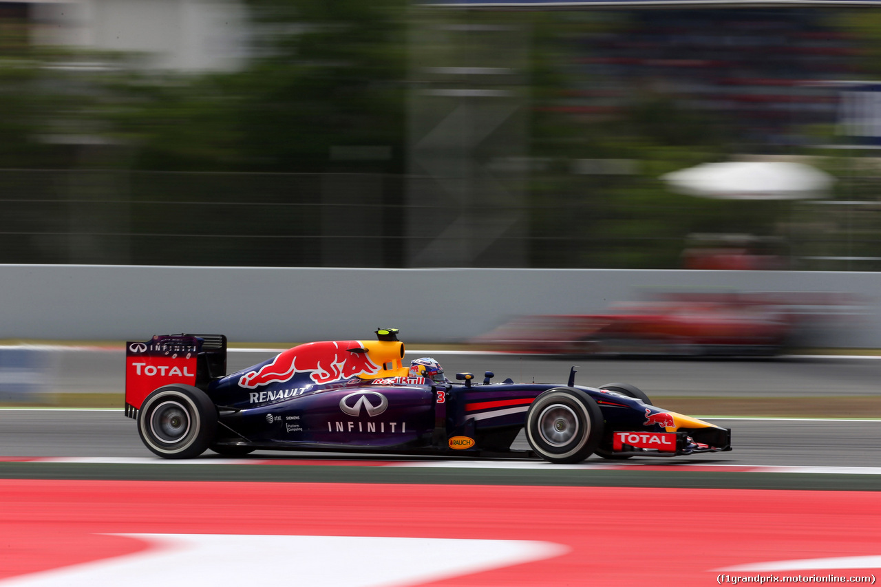 GP SPAGNA, 10.05.2014- Prove Libere 3, Daniel Ricciardo (AUS) Red Bull Racing RB10